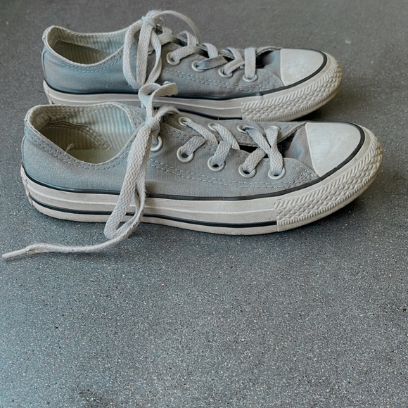 gray converse sneakers size 5 woman's, converse - Picture 4 of 4